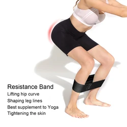 Elastic Leg Exercise Brace Support Pressotherapy Fitness Yoga Belt Strength Training Pilates Stretch Ring Resistance Belt Sports