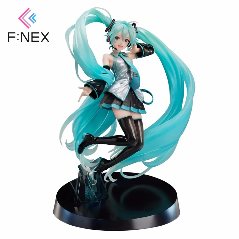 

Hatsune Miku 24CM F:NEX Anime Figure Cute Kawaii Virtual Singer PVC Collection Modle Doll Kids Birthday Gift Toys