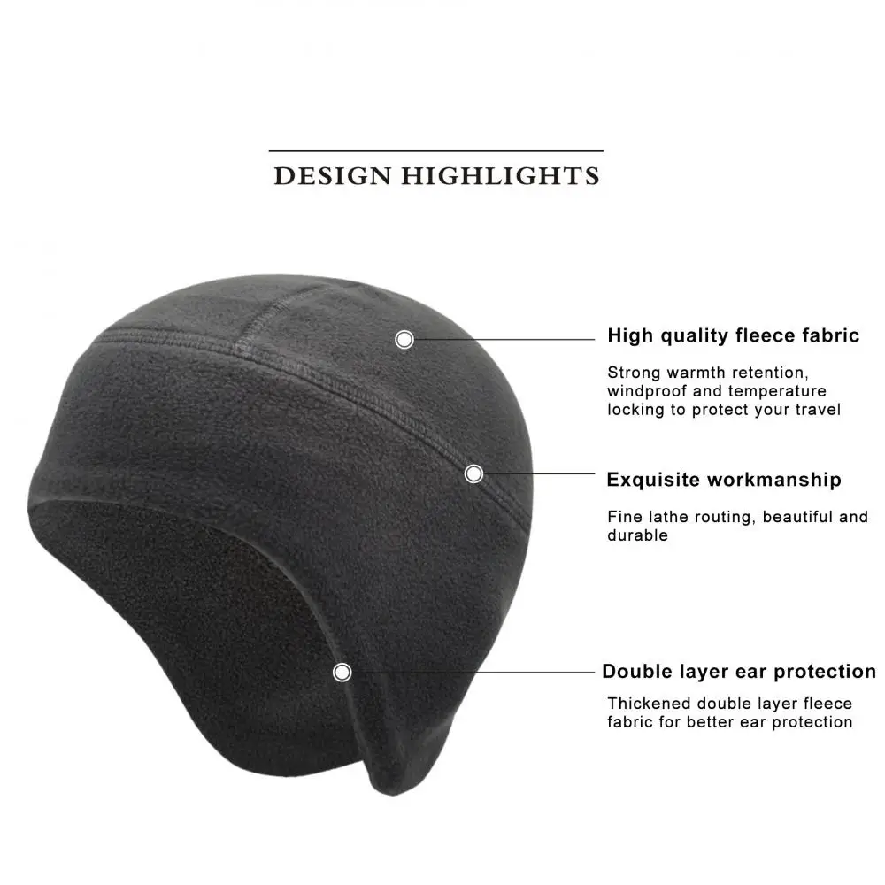 

Winter Cycling Windproof Thermal Skull Helmet Liner Running Skiing Motocycle Riding MTB Bike Hat Winter Sports Hats