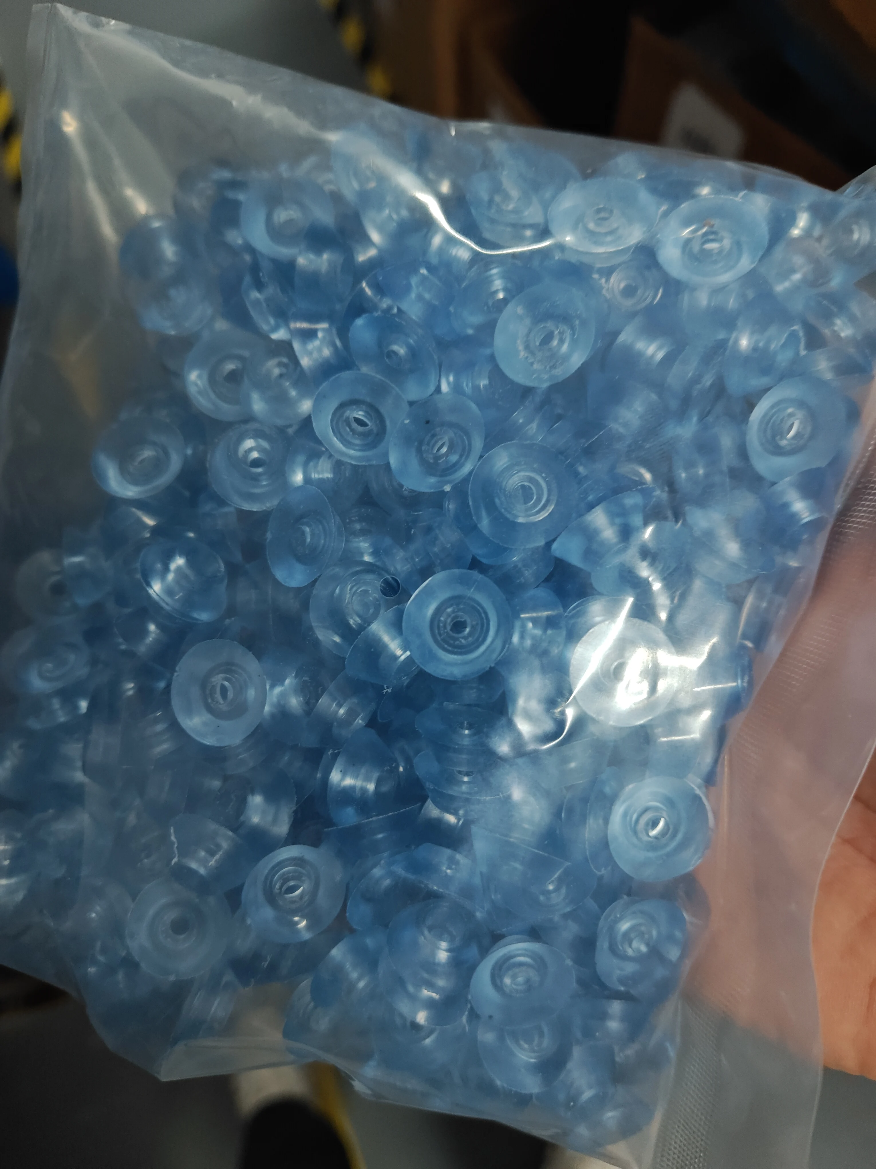 macia azul claro copo de mesa pes moveis 400pcs 15x6x8mm 02