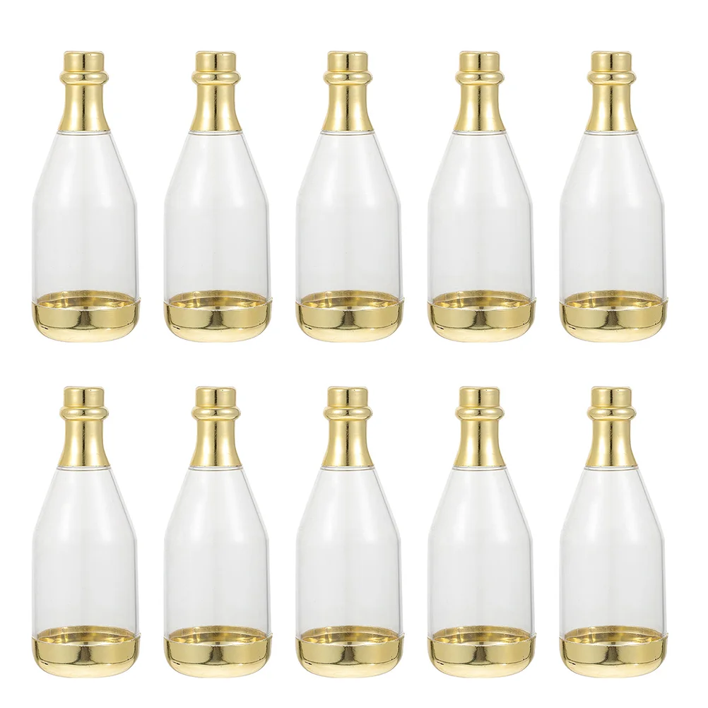 

Champagne Bottle Shaped Candy Boxes Chocolate Gift Packaging Box Baby Shower Wedding Birthday Party Decoration