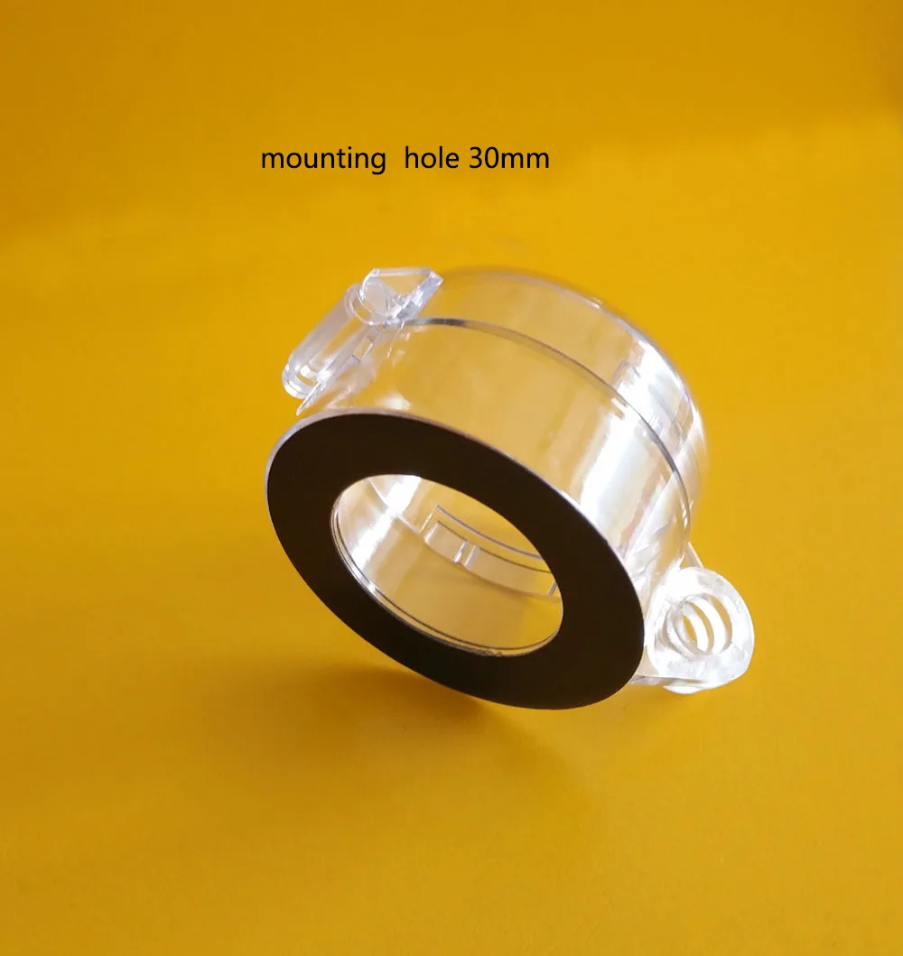 waterproof plastic safety guard push button protector 01