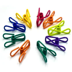 Pinzas multifunción para la ropa, accesorio para la bisagra, paquete de alimentos, para fotos, tablero de dibujo, oficina, decoración del hogar, 10 piezas