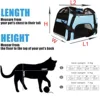 Portable Dog Cat Carrier Bag Foldable Mesh Breathable Pet Travel Handbag Outgoing Transport Bag For Cats Small Dogs Puppy Kitten 5