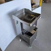 Fresh Beef Slicer/Pork Meat Mutton Cutting Slicing Machine/Fresh Meat Strip Cutter meat shreds cutter 4