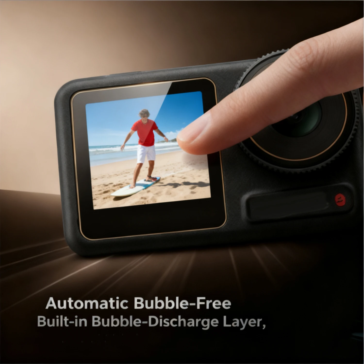 1-3Sets Camera Lens Protective Film Screen Protector with installation for DJI Action 6 HD Tempered Glass for DJI OSMO Action 6