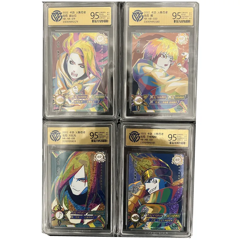 

KAYOU Genuine Naruto NR Card Full Range of CCG 9.5Rating Card Score Card Hyuga Hinata Yuzuna Hand Children's Christmas Toy Gift