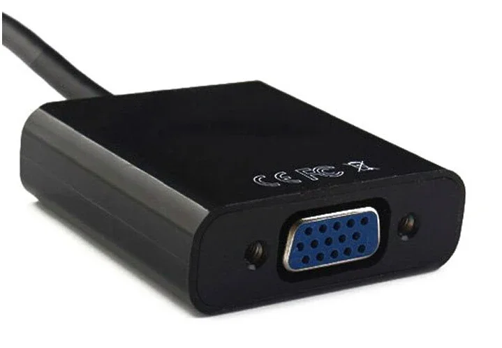Digital To Analog Converter Adapter HD 1080P HDMI To VGA Cable For PC Laptop