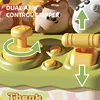 Cartoon Doll Machine Small Household Mini Clip Doll Boy and Girl Coin Operated Twisted Egg Toy Grab Doll Machine Birthday Gift 2
