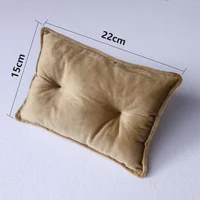 Newborn Photography Props Posing Pillow Velvet Bed Cushion Baby Pillow Mat Photo Accessories Fotografia Baby Photo Props 3