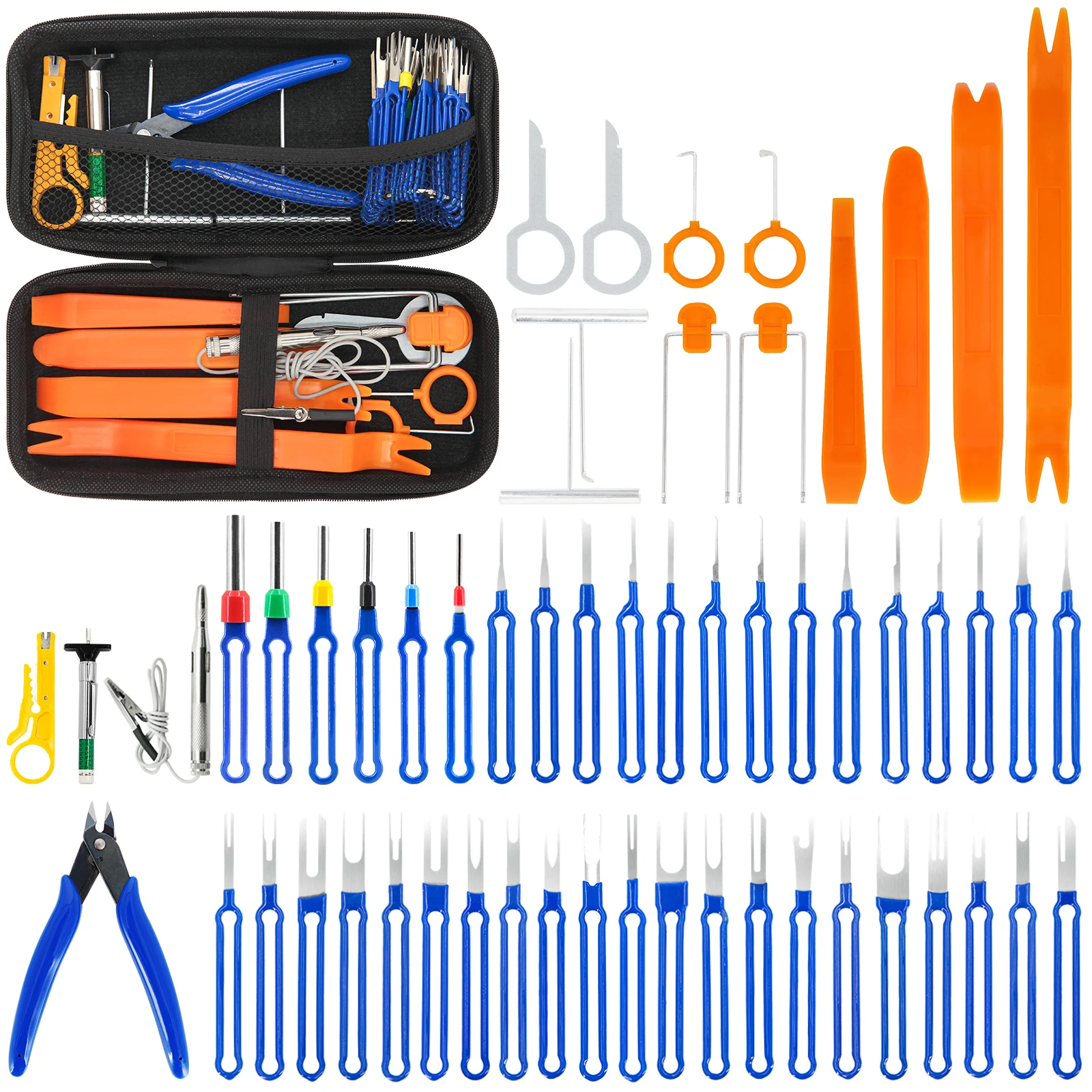 Car Terminal Tools 41Pcs Stainless Steel Car Terminal Disassembly Kit