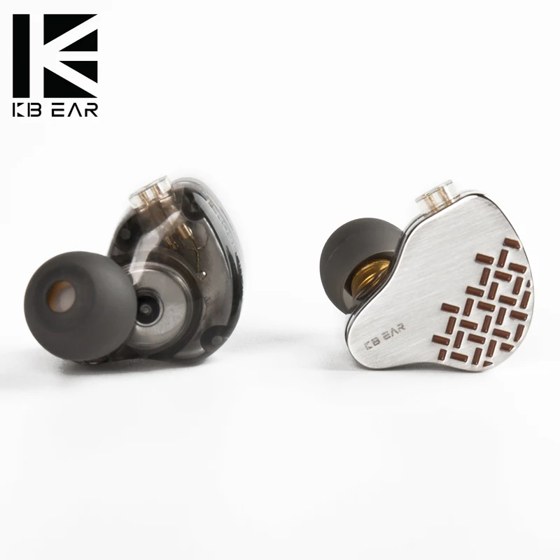 Kbear-rosefinch Hifi In-ear Headphone Cabo de Áudio Destacável Ofc Fone de Ouvido com Fio Monitor Dynamic Music Headconjunto Lark Earbuds Iems - Image 6