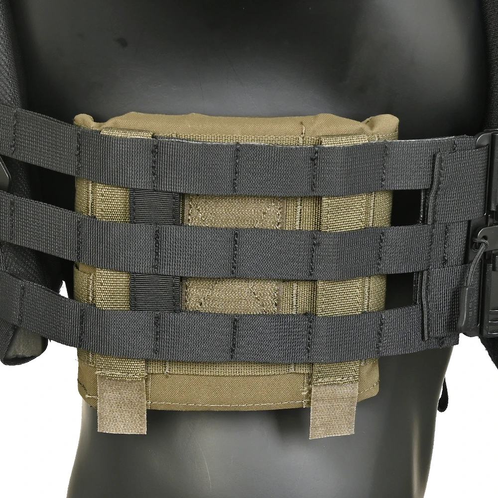 JPC Side Armor Carrier Pouch 6x6 Ultralight Side Plate Pouch Sundry Bag Maritime Skeletal Cummerbund AVS LV119 Hunting Vest