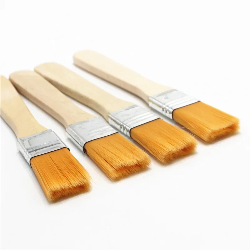 3pcs Wooden Brush Computer Motherboard Dust Removal Keyboard Cleaning Mobile Phone Maintenance Tool Paint Brush Cleaning Brush 5