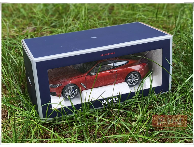 Sd5354189626a4ab096adb38dc6acdfecC NOREV 1/18 BMW M850i オレンジ ミニカー ダイキャスト合金 模型 車