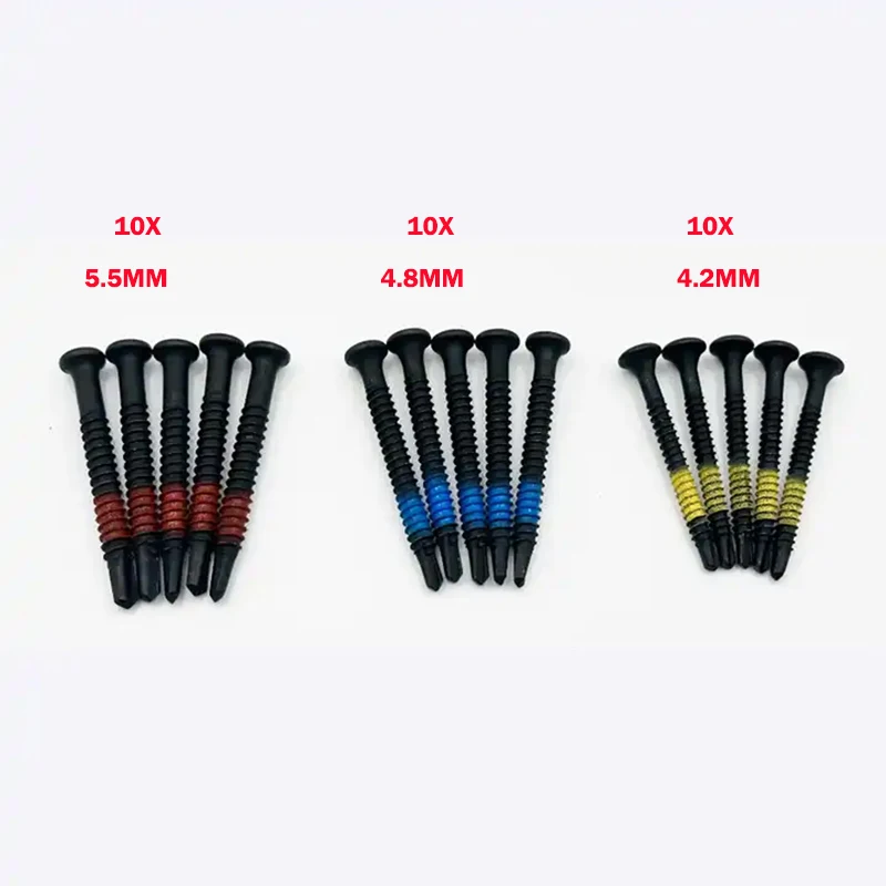 10PCS/Model Key Cylinder Puller Screw 4.2mm 4.8mm 5.5mm Replacement Locksmith Tool locksmith extractor tools locksmith tools lock repair tool lock pick tools