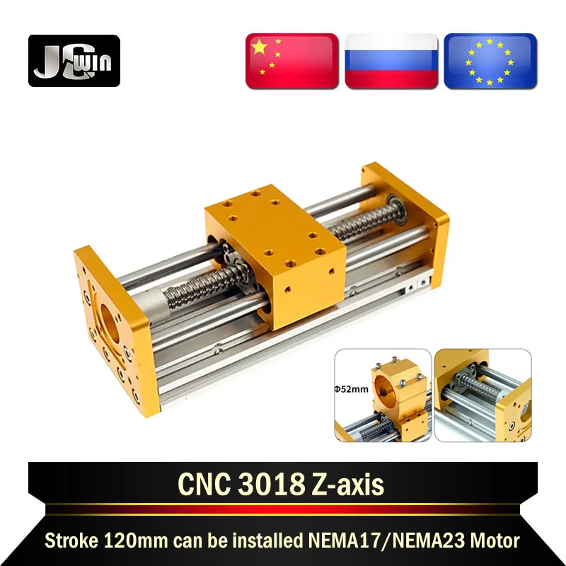 Ball Screw And 12mm Optical Axis Sliding Table Apply Nema23 ... - Ubuy