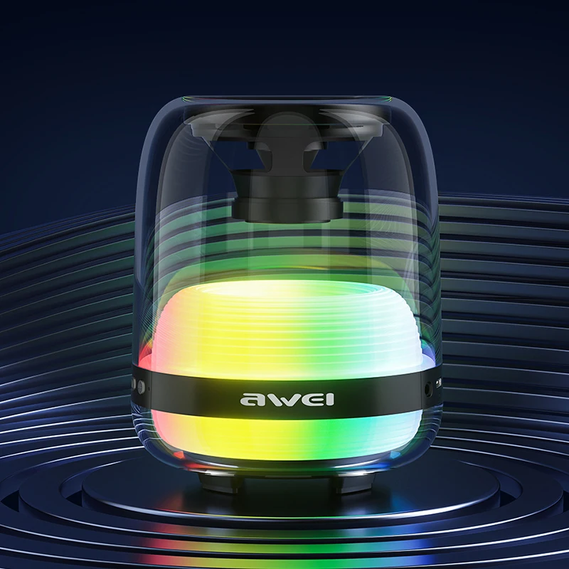 Awei Y386 RGB Lights Bluetooth 5.1 Speaker 3