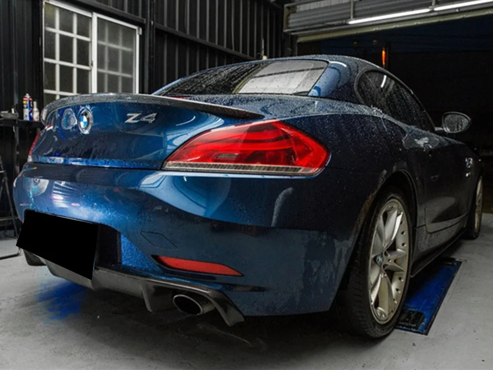Per Bmw Z4(E89) 18I 20I 23I 28I 30I 35I 2009-2016 3D Style Real Carbon Fiber Spoiler Z4 E89 Coupe Posteriore Portellone Splitter Tuning