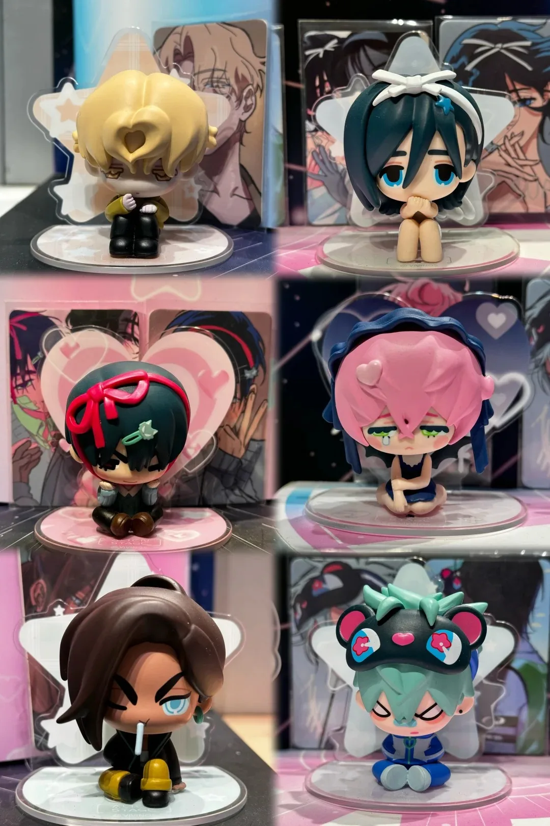 thumbnail image 2 of Anime Charms YJacuing Anime Alien Stage Baby Series Mystery Blind Box Figures, Officially Licensed Collectible Statues (Single Box, Contains One Random Character Sunny Doll 2 of 14