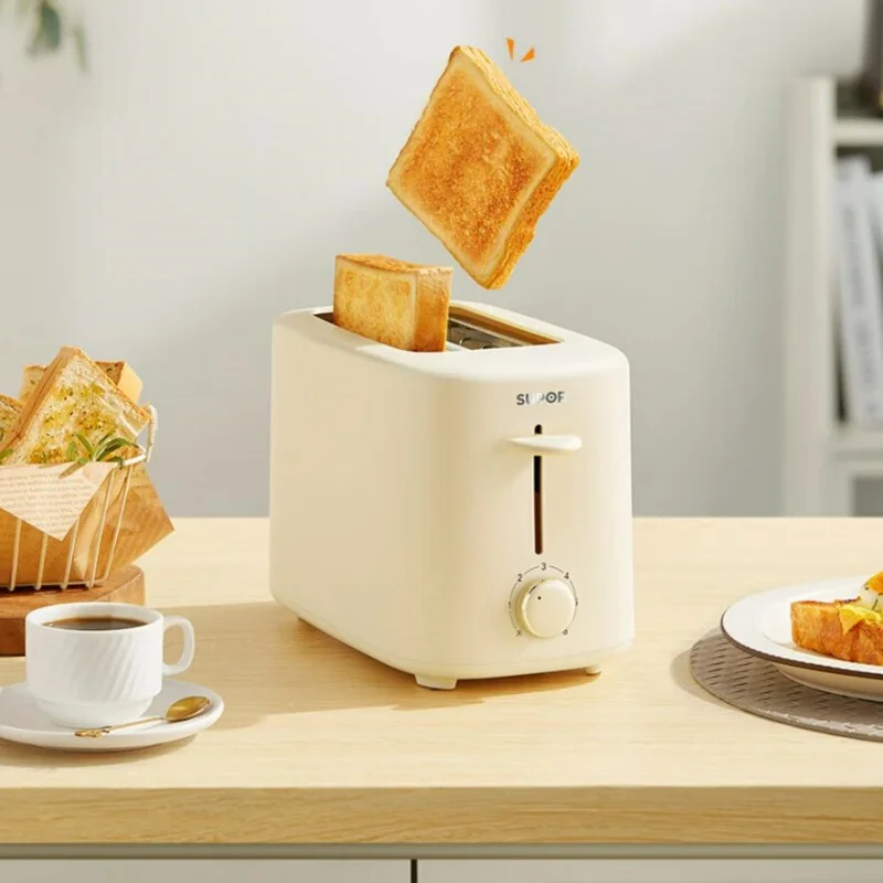 SUPOR 220V Toaster Bread Machine Toast Sandwich Slicer Light Meal Maker Home Small Toaster 2 Slices Breakfast 4