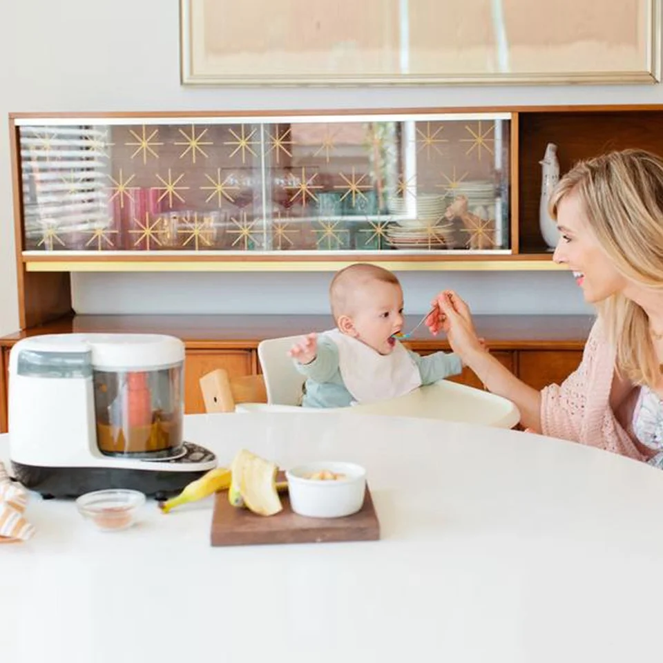 Deluxe Automatic Baby Food Maker Steamer Blender