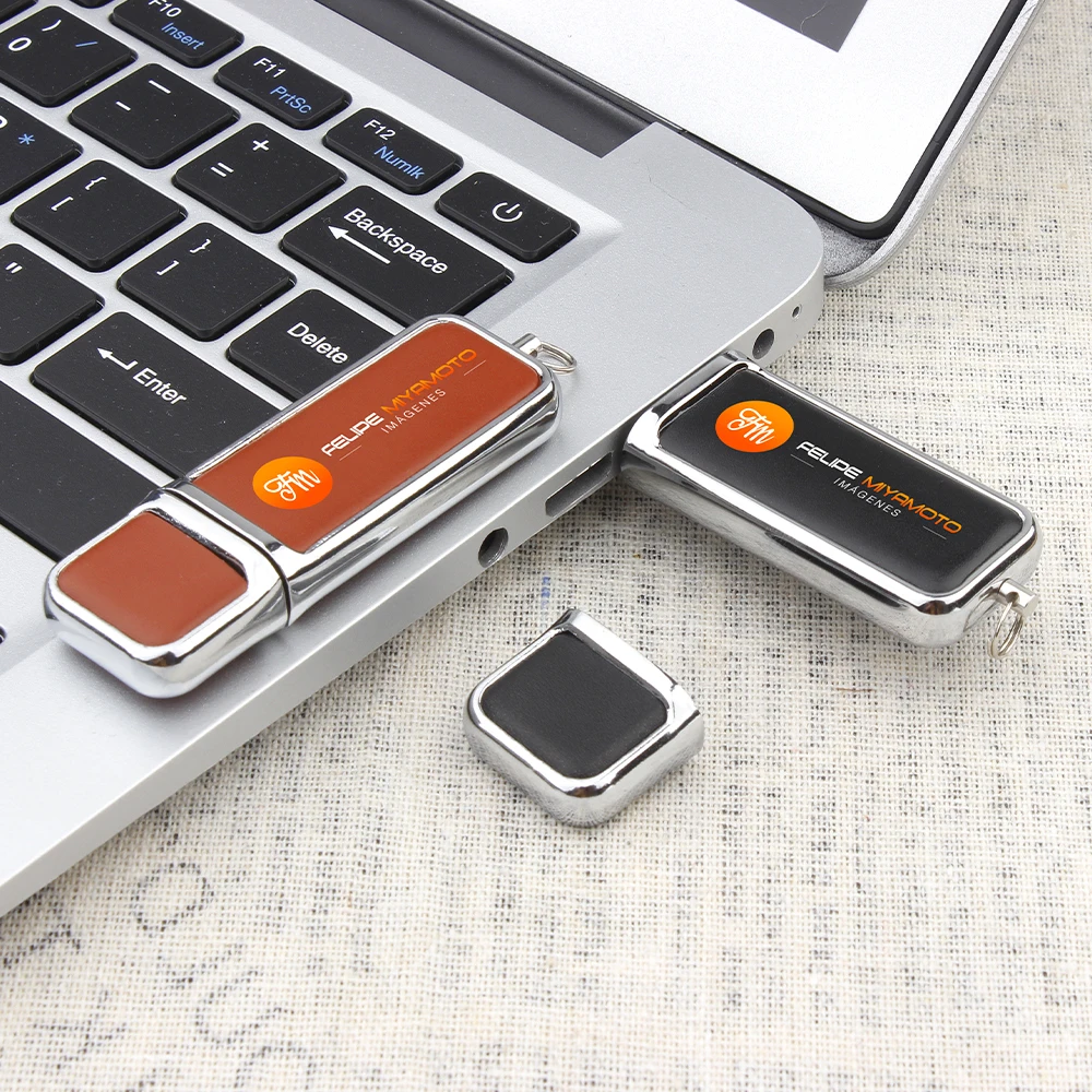 Leather USB3.0 Flash Drive 4GB 8GB 16GB 32GB 64GB 128GB High Speed Pen Drives Real Capacity Memory Stick Wedding Gifts usb flash drive flash drive