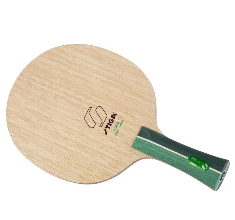 STIGA AURA Hybrid Carbon Tischtennisschläger – CCF Technology Pro Ping-Pong-Schläger-Grundplatte für Geschwindigkeit und Kontrolle – Detail 4