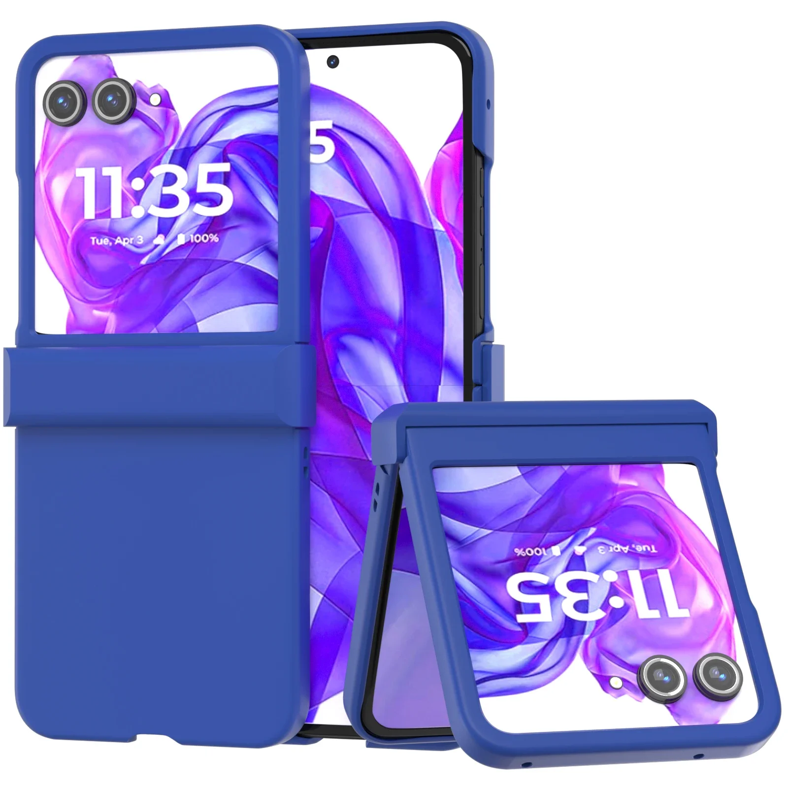 Slim Ultra Thin Hard Protective Candy Color Phone Case with Camera Guard