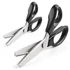 Zig Zag Sewing Cut Dressmaking Tailor Shear Scissor Leather Handicraft Fabric Upholstery Tool Textile DENIM DIY 5