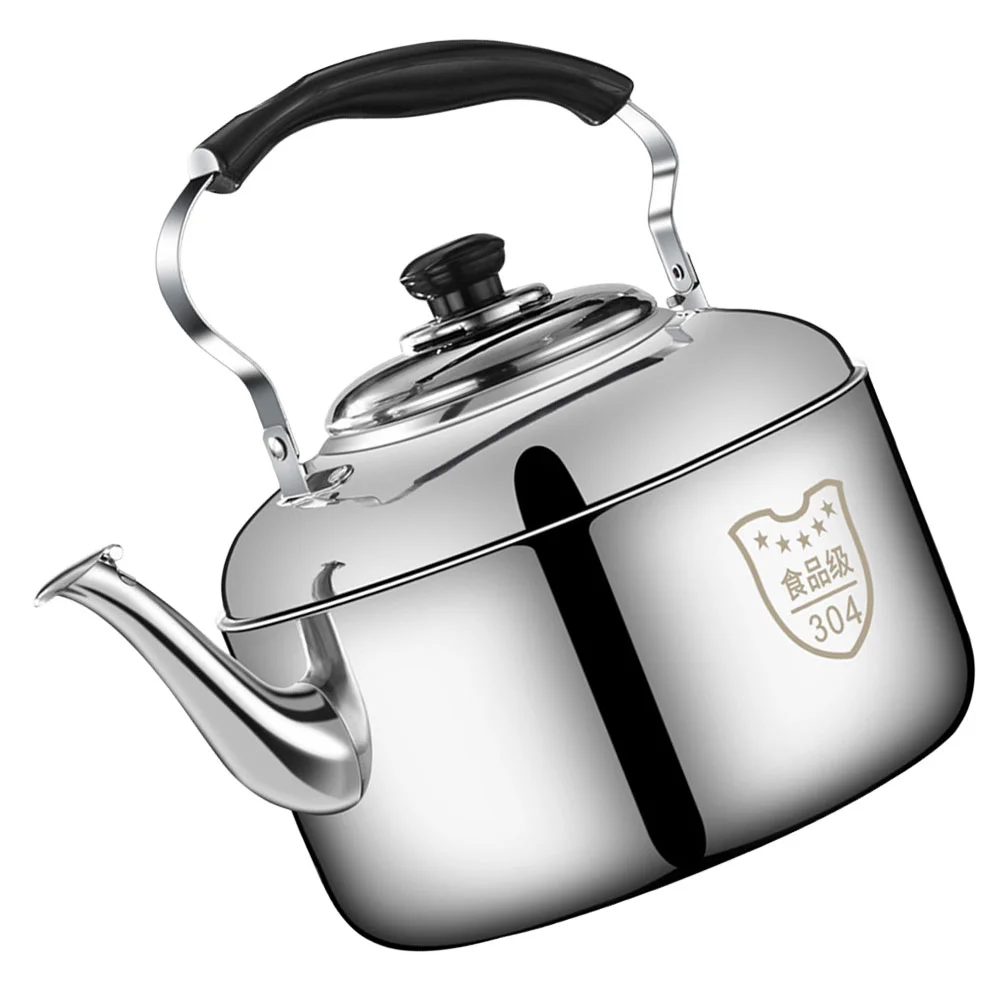 

304 Stainless Steel Kettle Water Stovetop Tea Home Supply Household Teakettle Boiler Kitchen Whistling