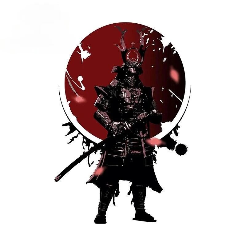 Рисунок 5 - Наклейки на автомобиль Samurai Warrior and JDM