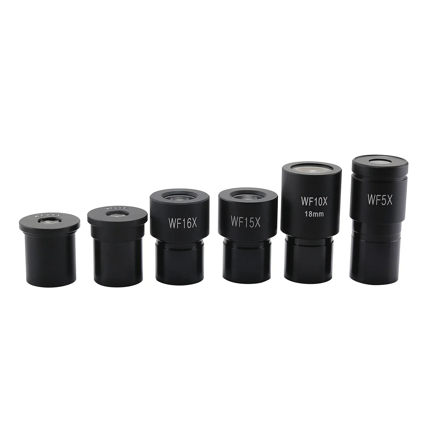 Biological Microscope Eyepiece School Science Educational Optical Microscope Glass Lens WF5X WF10X WF15X WF16X WF20X WF25X 5