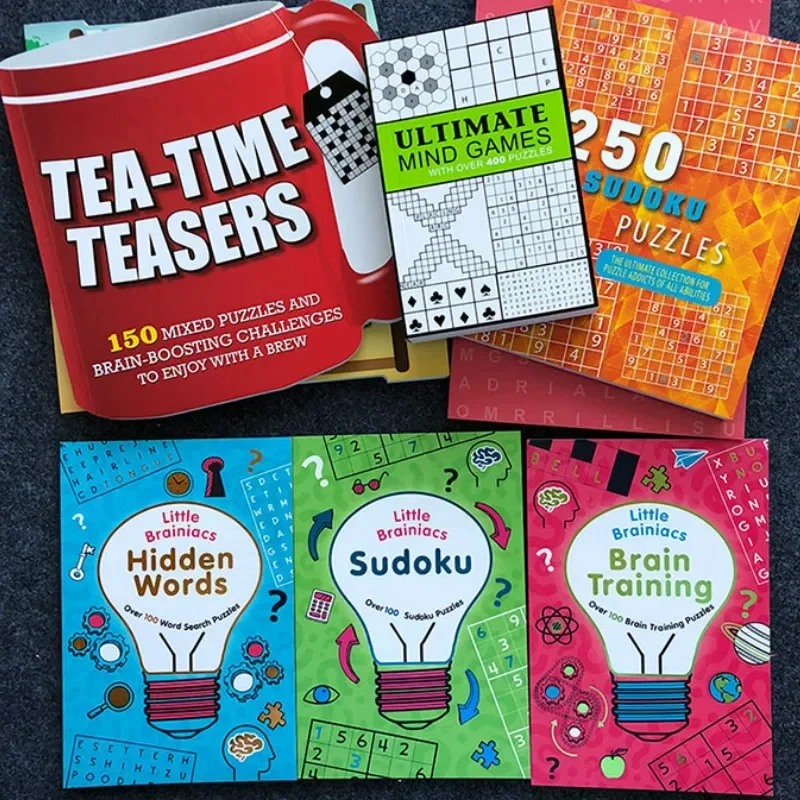 An interesting puzzle book Sudoku Thinking Game Book Children Play Smart Brain Number books kid new year gift 3