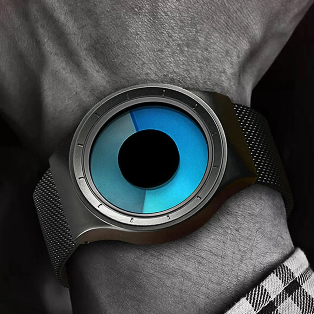 

Creative Quartz Men Fashion Watches Stainless steel Unisex Watch Clock Gentleman gift