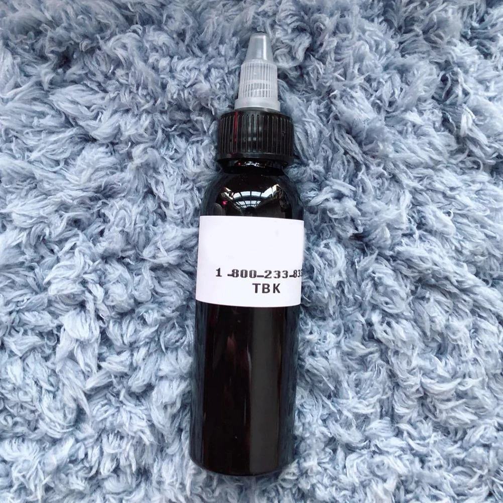 Black Tattoo Ink Pigment 30/60/120ml Professional DIY Pigment Safe Permanent Tattoo Paints Supplies For Body Art