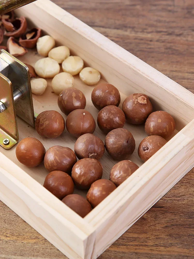 Macadamia Nut Shell Opening Machine Household Walnut Tools Raw Peeling Artifact Breaker
