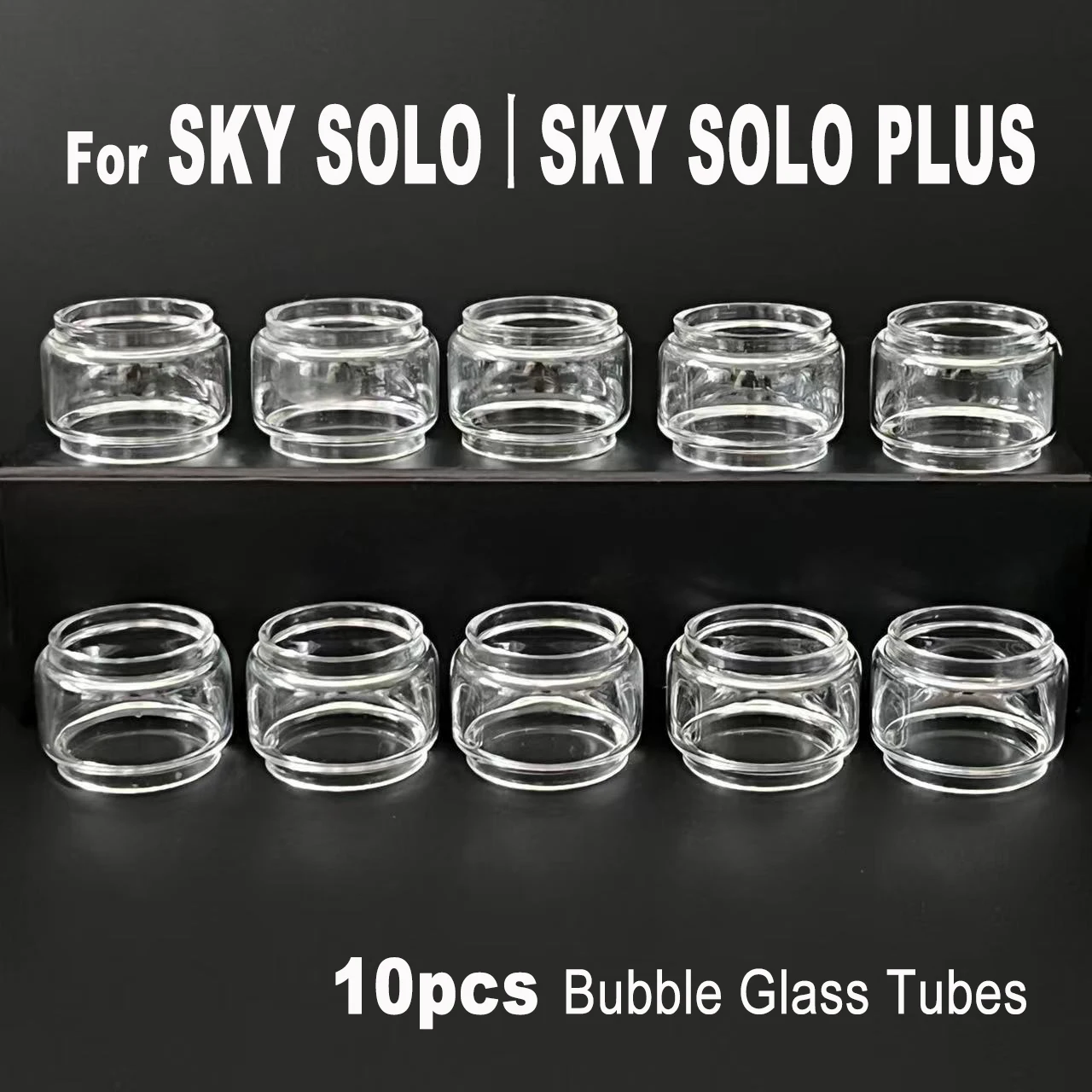 10Pcs Sky Solo Plus Bubble Bulb Tubo Di Vetro Gt Meshed Coils Mesh 0.18 Core Per Sky Solo /Sky Solo Plus Tank Sigaretta Elettronica