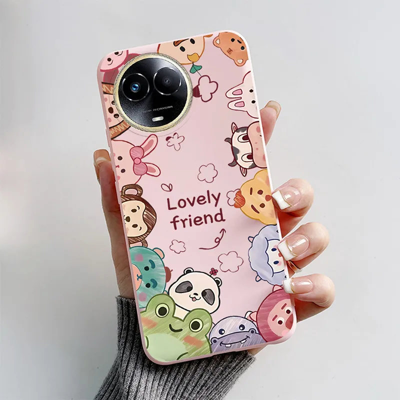Cute Cartoon Cat and Funny Dog Silicone Phone Case Cover