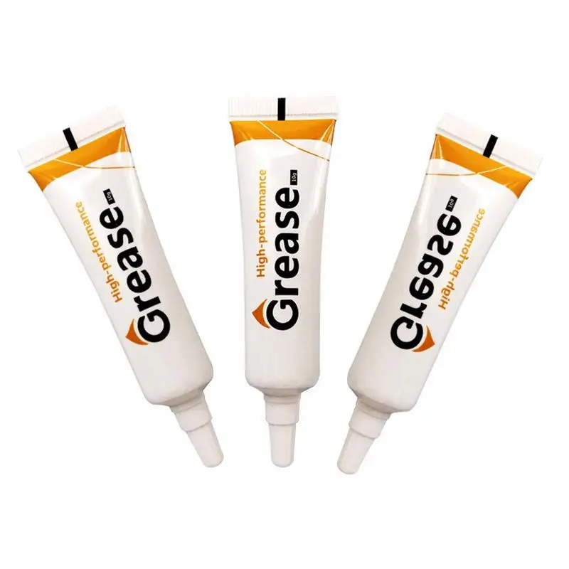 10g Zipper Lubricating Cream Silicone Grease for Gears Clothes Efficient Lubricant Tube Lubricating Greas Waterproof Lubricant