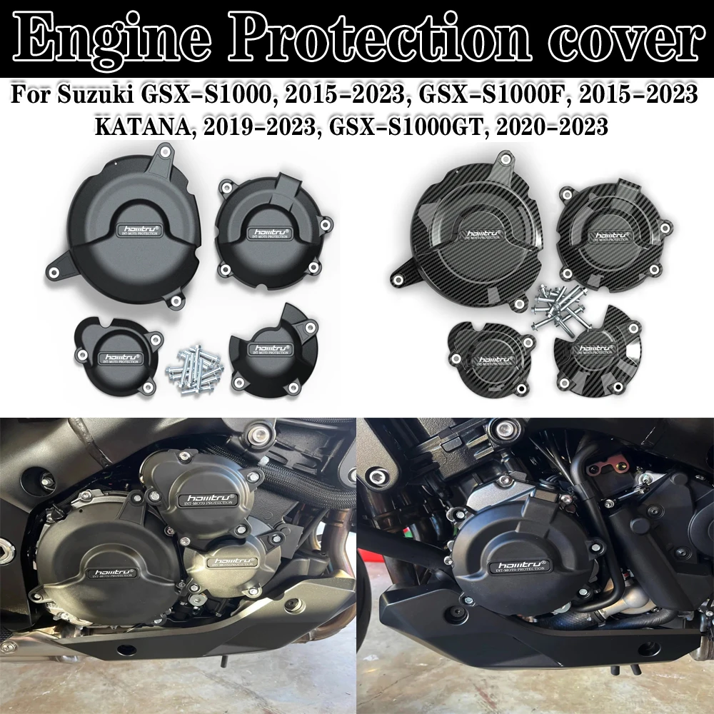 Per Suzuki Gsx-S1000 2015-2023 Gsx-S1000F 2015-2023 Katana 2019-2023 Gsx-S950 2020-2023 Coperchio Di Protezione Del Motore Specifico Racing