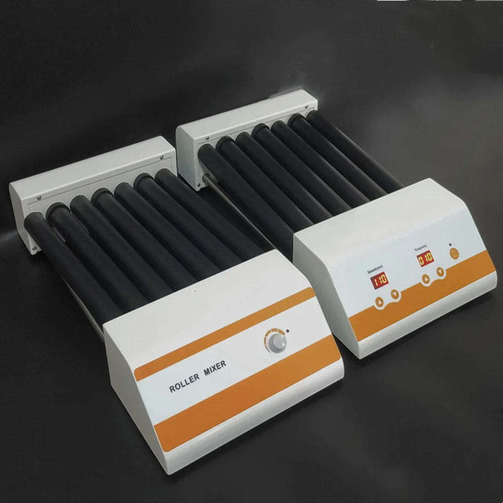 20~110rpm Blood Roller Mixer Horizontal Rotator Laboratory Equipment Digital Adjustable Medical Blood Tube Mixer Speed