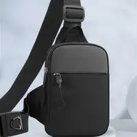 Sac de poitrine pour hommes, petits sacs à bandoulière en toile pour hommes, Mini écharpe en tissu, sac à main de Sport pour téléphone croisé 5