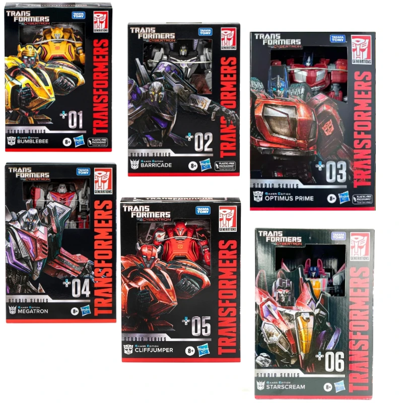 Instock Transformers Studio Series Gamer Edition 01-06 Ss Ge 01-06 Optimus Prime Robot Action Figures Regali Da Collezione Hobby