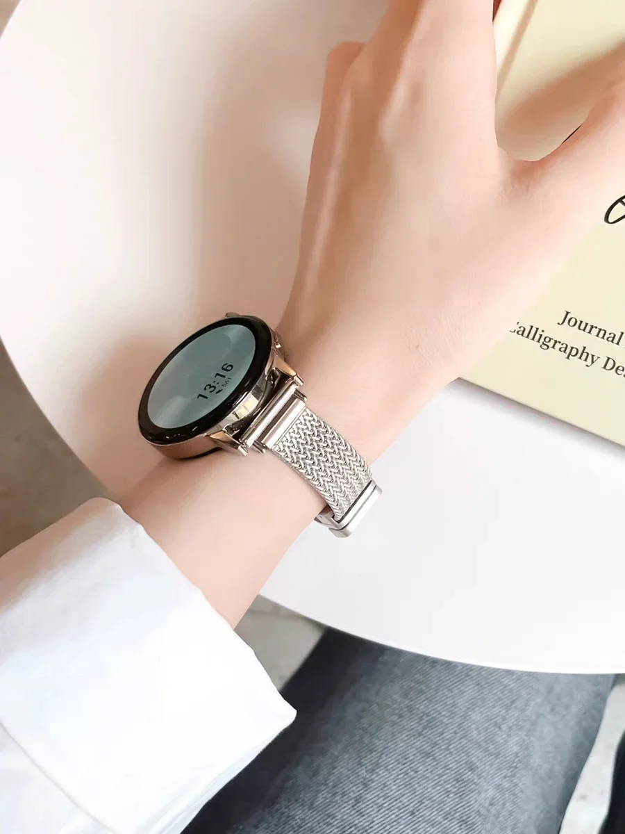 Magnetic Metal Link Bracelet Strap - 18mm, 20mm, 22mm Sizes