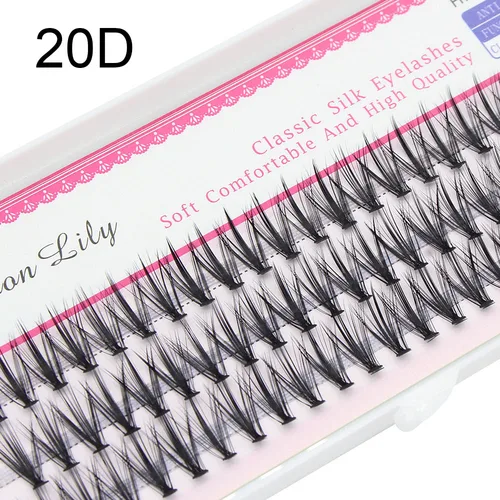 럭셔리 두꺼운 클러스터 속눈썹 확장, 러시아 볼륨 접목, 가짜 가짜 20D, 30D, 밍크 속눈썹, 번치 섬모, 60 번들 4