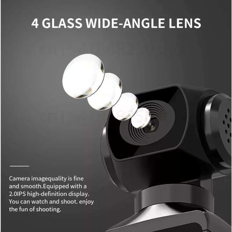 Pocket 4K Mini WiFi Action Camera Submersible Helmet Camcorders Security Protection Professional Outdoor Portable Video Recorder 5