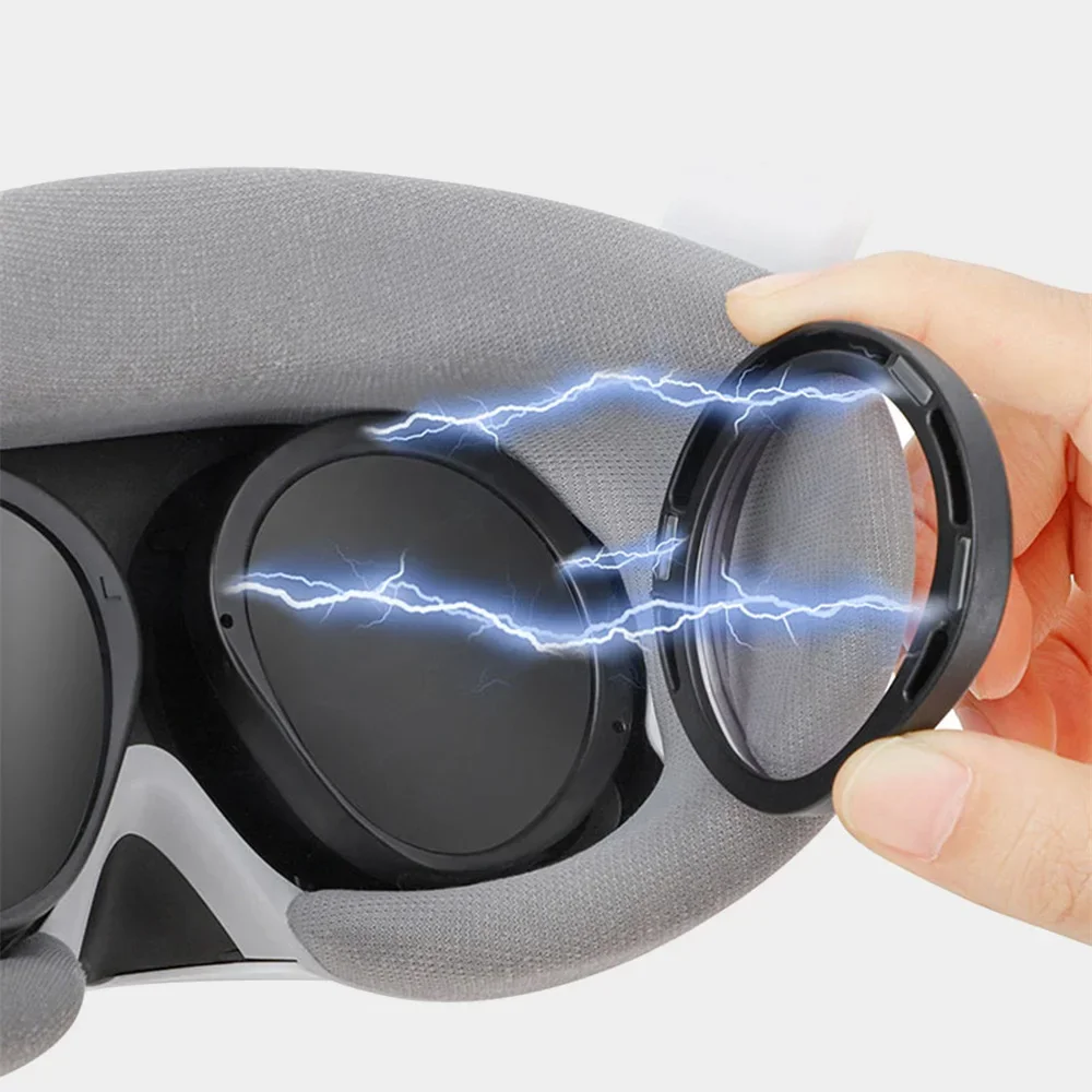 Lente de Miopia para Lentes de Prescrição Pico vr Anti Azul Óculos de Luz Quadro Magnético Desmontar Rápida Proteção Acessórios - Image 6