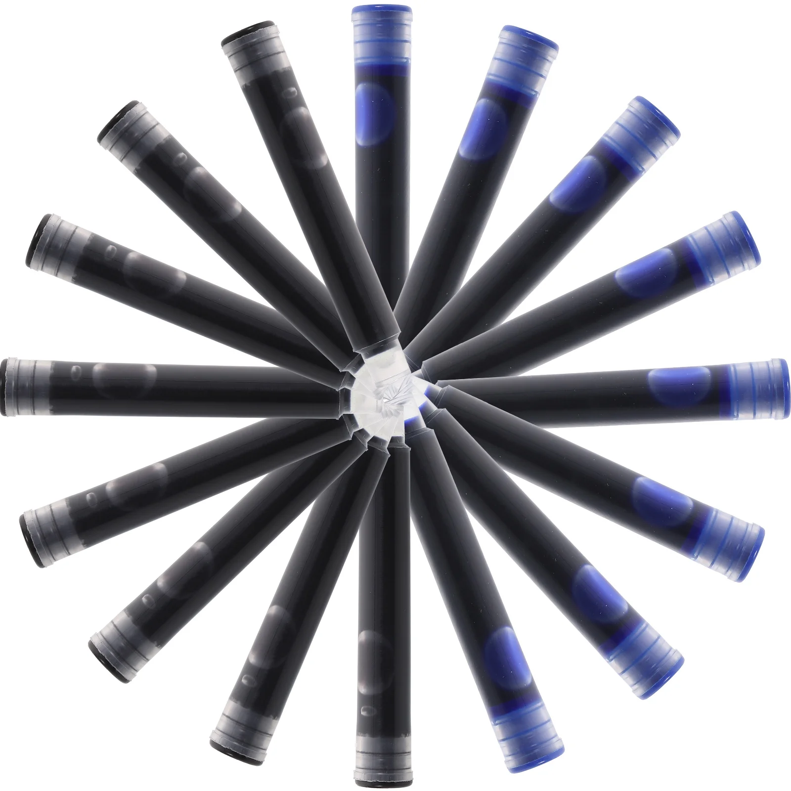 

100 Pcs Universal Student Black Ink Multi-use Refills for Fountain Pen