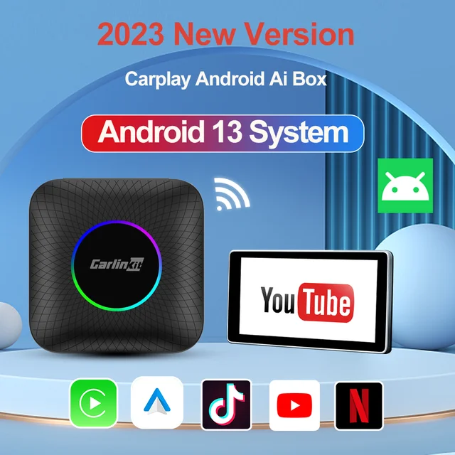 Carlinkit カーリンクイット Android 13 Box カープレイ アイボックス ...